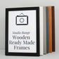 Ready Made Frame - Studio Range - PhotoFramesandMore - Wooden Picture Frames