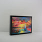 Black Wooden Tray Frames. 22mm Deep. Standard Size. Floating Effect Frames for Canvas - PhotoFramesandMore - Wooden Picture Frames