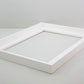 White Wooden Tray Frames. 22mm Deep. Standard Size. Floating Effect Frames for Canvases. - PhotoFramesandMore - Wooden Picture Frames