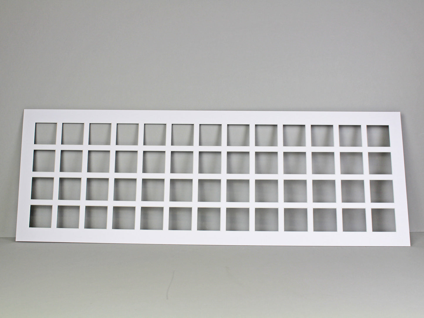 Instax Square Photo Mount. To Suit Fifty-Two 62mmx62mm sized Photos. Outer Mount size 35x100cm. Portrait or Landscape.