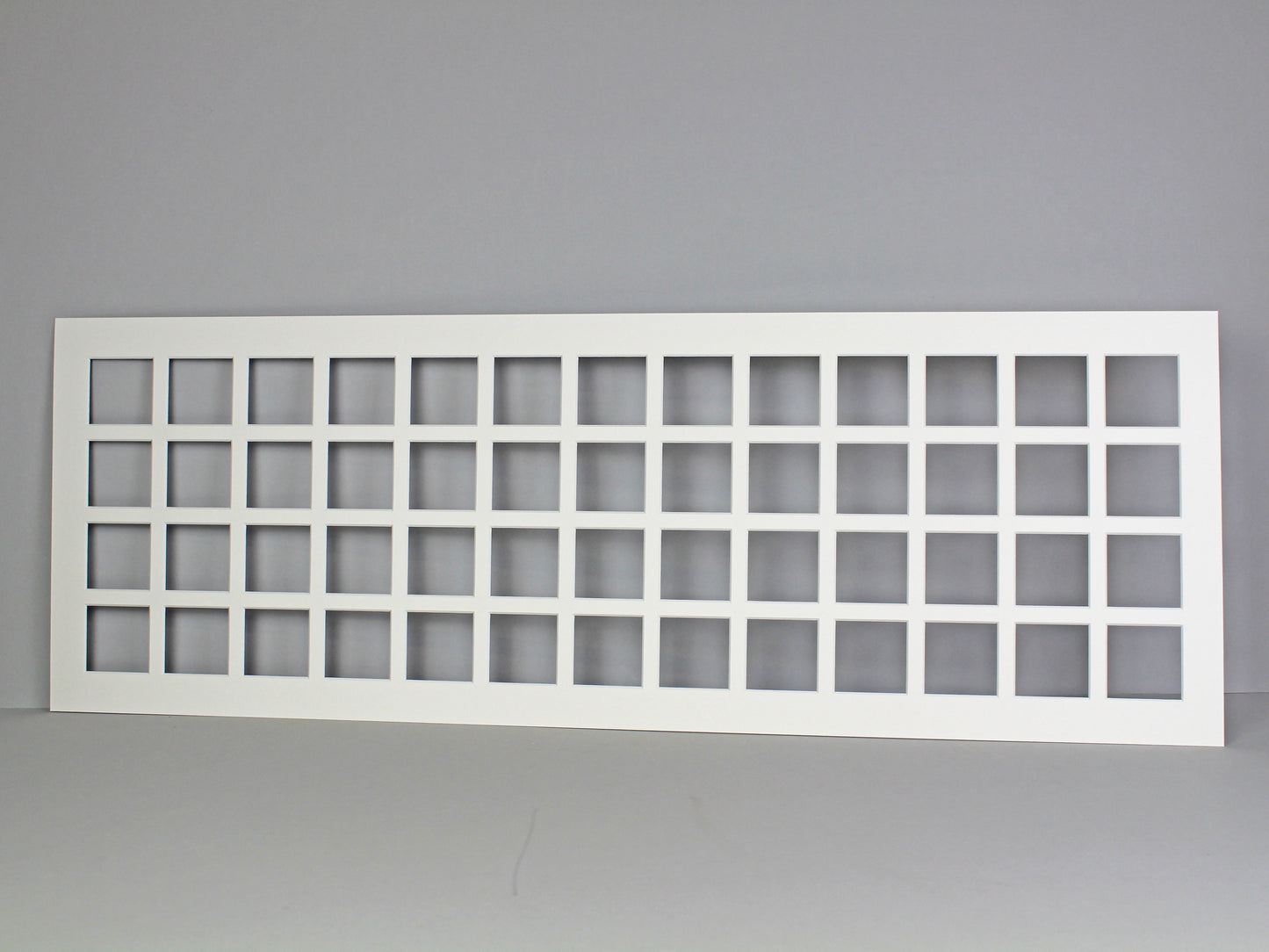 Instax Square Photo Mount. To Suit Fifty-Two 62mmx62mm sized Photos. Outer Mount size 35x100cm. Portrait or Landscape.