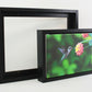 Black - 40mm Deep Canvas Tray Frames.  Standard Sizes. Floating Effect Frames for Canvases. - PhotoFramesandMore - Wooden Picture Frames