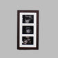 Baby Scan Photo Frame - Multi aperture Frame for Three Scan sized Photos.  Handmade. Baby Shower Gift | Pregnancy Announcement