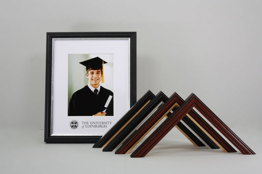 Traditional Style Graduation Frames for Mounted University Pictures - PhotoFramesandMore - Wooden Picture Frames