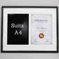 Traditional Style Graduation Frame. Suits Two A4 Certificates - PhotoFramesandMore - Wooden Picture Frames