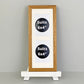 Suits Two 6x4" photos. 15x40cm. Portrait or Landscape. Wooden Collage Photo Frame. - PhotoFramesandMore - Wooden Picture Frames