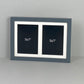 Suits Two 5x7" Photos. A4 Multi Aperture Photo Frame. - PhotoFramesandMore - Wooden Picture Frames