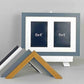 Suits Two 6x4" Photos. A4 Multi Aperture Photo Frame. - PhotoFramesandMore - Wooden Picture Frames