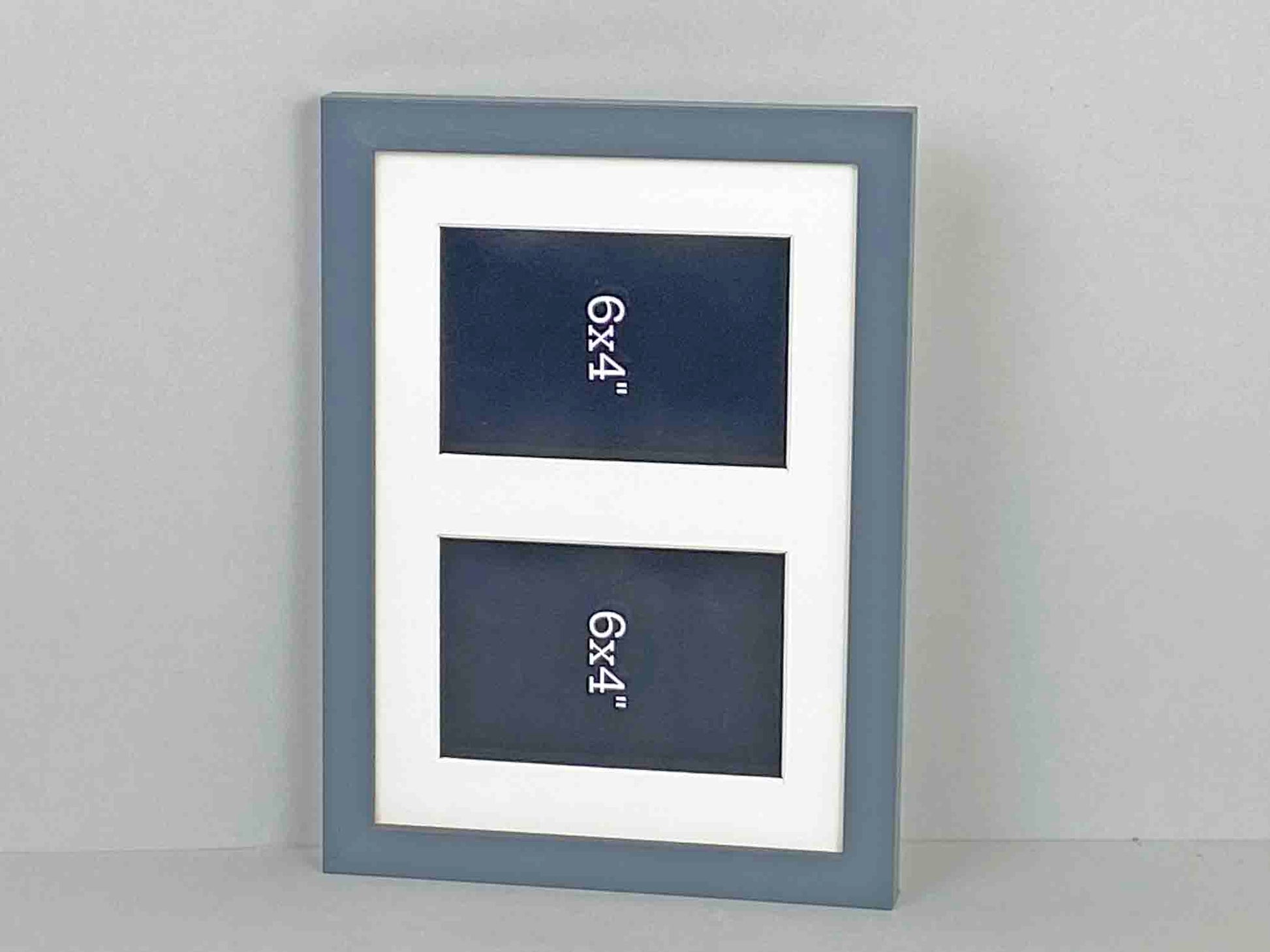 Suits Two 6x4" Photos. A4 Multi Aperture Photo Frame. - PhotoFramesandMore - Wooden Picture Frames