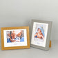 Personalised Mini Caption Frames. 8x6" Frame with 6x4" Photo. Your Text and Photo to treasure a special memory. Handmade by Art@Home in the UK - PhotoFramesandMore - Wooden Picture Frames