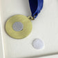 Medal display Frame with Apertures for Two Medals. 30x40cm. - PhotoFramesandMore - Wooden Picture Frames