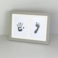 Capture The Memory Frames. Handmade Photo Frame for Baby's Hand&Foot Prints, Inkless kit included. A4. A Perfect Gift for New Parents. - PhotoFramesandMore - Wooden Picture Frames