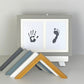 Capture The Memory Frames. Handmade Photo Frame for Baby's Hand&Foot Prints, Inkless kit included. A4. A Perfect Gift for New Parents. - PhotoFramesandMore - Wooden Picture Frames