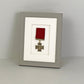 Military and Service Medal display Frame for 1 Medal. 8x6" - PhotoFramesandMore - Wooden Picture Frames