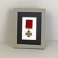 Military and Service Medal display Frame for 1 Medal. 8x6" - PhotoFramesandMore - Wooden Picture Frames