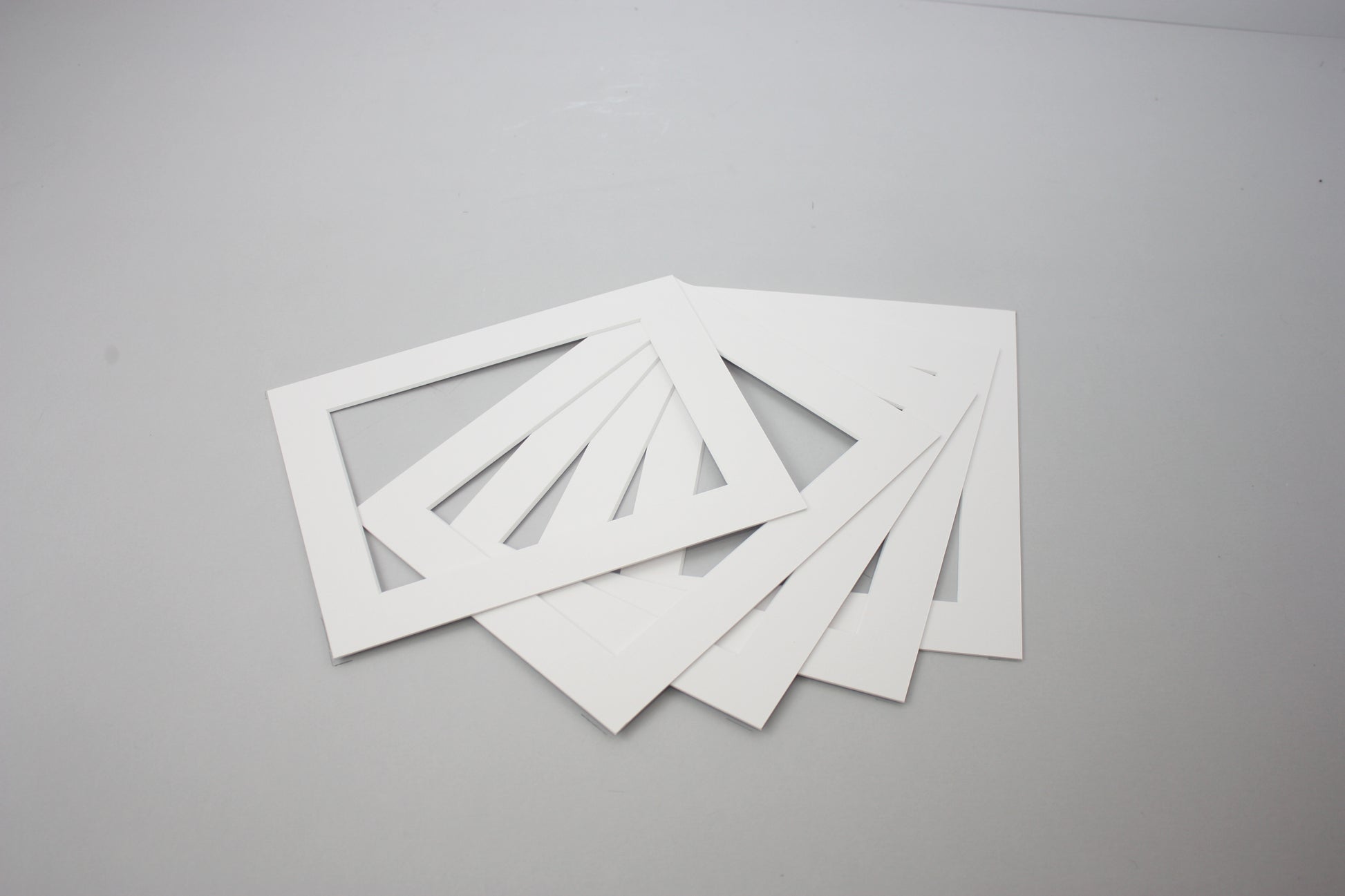 Packs of Mounts - Soft White -  Pack of 5/10/20 - PhotoFramesandMore - Wooden Picture Frames