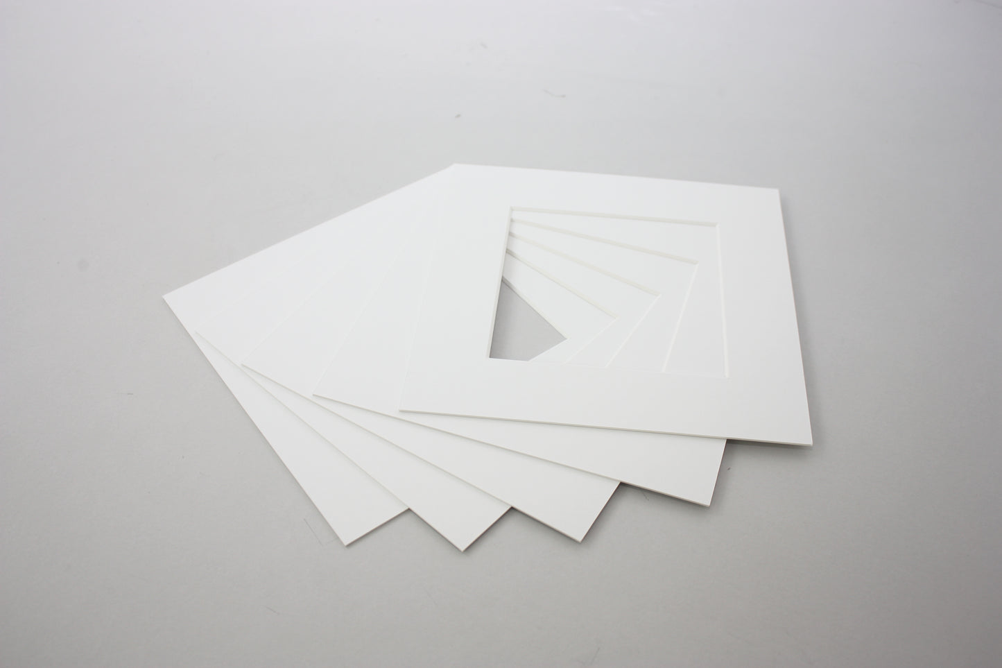 Packs of Mounts - Soft White -  Pack of 5/10/20 - PhotoFramesandMore - Wooden Picture Frames