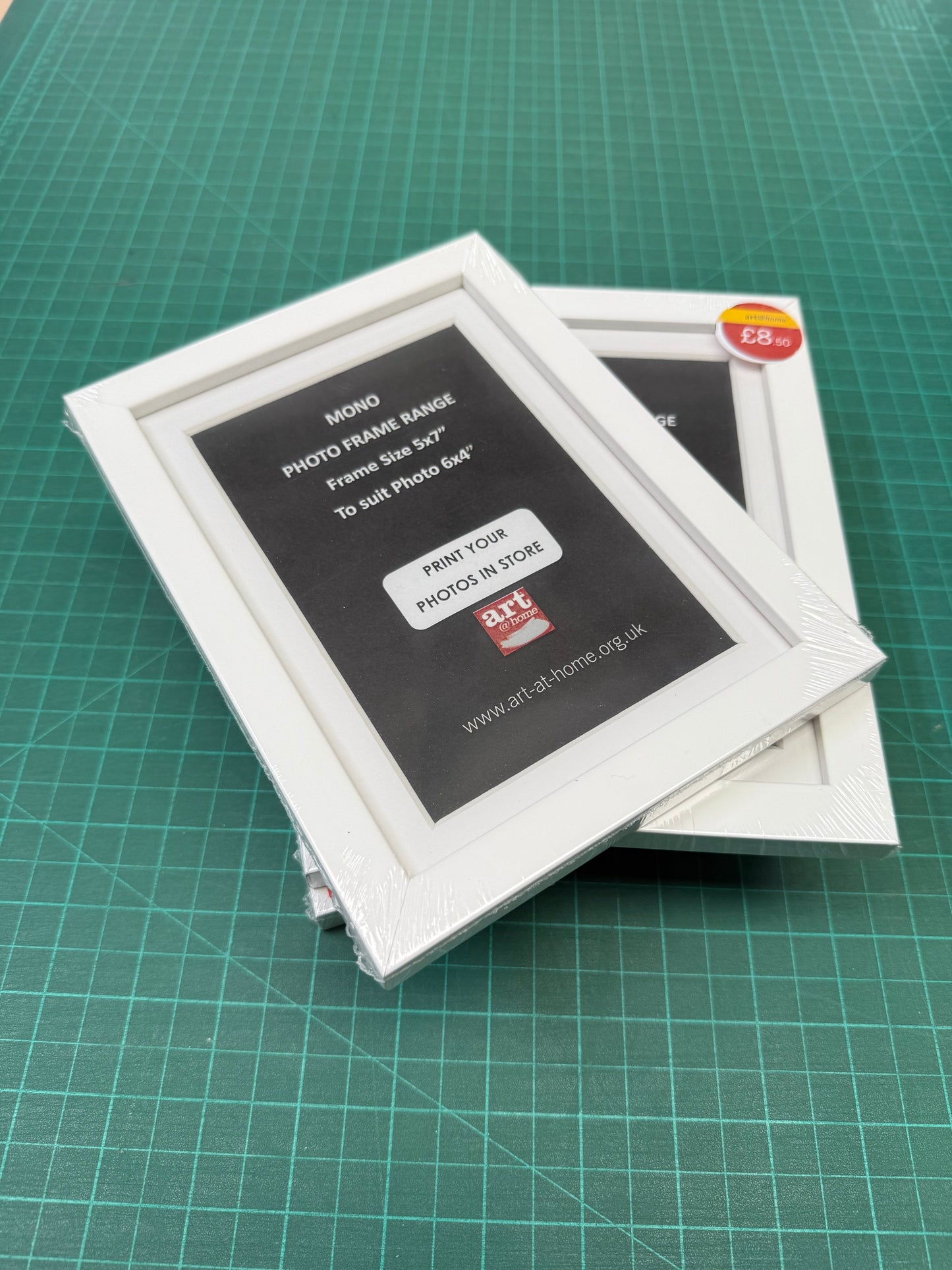 CLEARANCE PHOTO FRAMES - Packs of 5 - Wooden Frames - Matt Finish