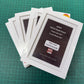 CLEARANCE PHOTO FRAMES - Packs of 5 - Wooden Frames - Matt Finish