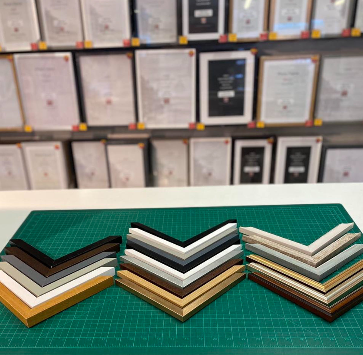 CLEARANCE PHOTO FRAMES - Packs of 5 - Brushed Finish