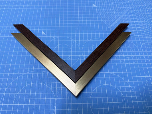 CLEARANCE PHOTO FRAMES - Packs of 5 - Brushed Finish