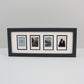 Instax Film Float Frame - Suits Four Instax Minis - PhotoFramesandMore - Wooden Picture Frames