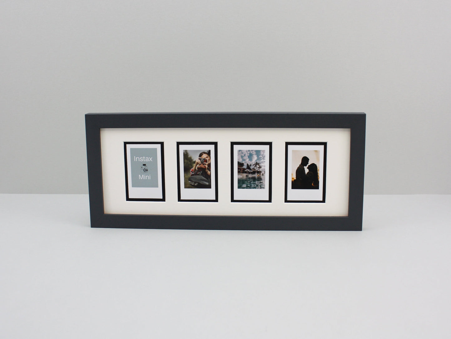 Instax Film Float Frame - Suits Four Instax Minis - PhotoFramesandMore - Wooden Picture Frames