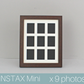 Instax Mini Multi Aperture Wooden Photo Frame. Holds nine instax sized Photos. 10x8" Frame. Portrait or Landscape. Stand or Hang. - PhotoFramesandMore - Wooden Picture Frames