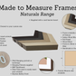 Made To Measure - Naturals 33 Range - Wooden Picture Frames with a Natural Wood Colour Finish