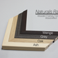 Personalised Graduation Frame with Photo. Naturals Range. Suits an A4 Certificate and an 8x10" Photo.