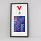 Personalised Medal Display frame for One Medal and A4 Certificate / Course Map. - PhotoFramesandMore - Wooden Picture Frames