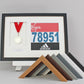 Personalised Medal display Frame with Apertures for Medal & Bib. A3 Size. - PhotoFramesandMore - Wooden Picture Frames