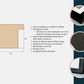 Made To Measure - Bloc Frames - Black or White - Wooden Picture Frames