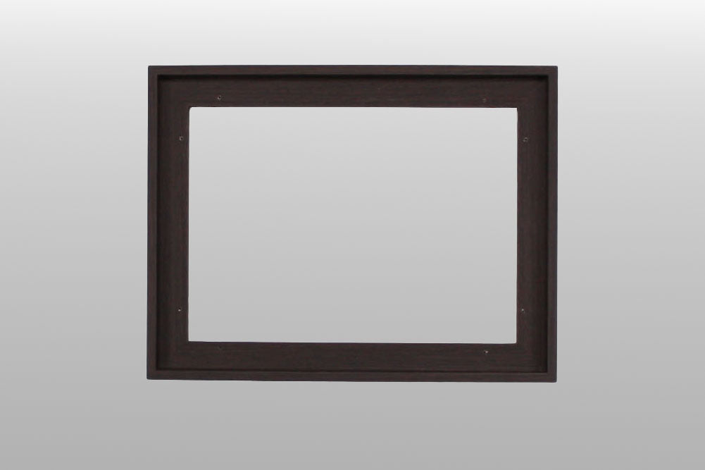 Wenge Colour Wooden Tray Frames. 22mm Deep. Standard Size. Floating Effect Frames for Canvas