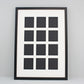 Instax Film Float Frame - Suits Twelve Instax Squares - PhotoFramesandMore - Wooden Picture Frames