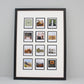 Instax Film Float Frame - Suits Twelve Instax Squares - PhotoFramesandMore - Wooden Picture Frames