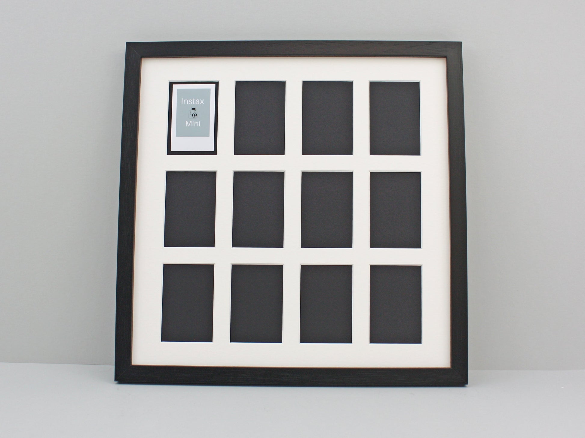 Instax Film Float Frame - Suits Twelve Instax Minis - PhotoFramesandMore - Wooden Picture Frames