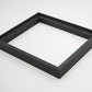 Art Board Frame - Black - Wooden Tray Frame. Frames Designed for Canvas Panels.