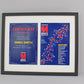 Certificate and Map Frame - Two A4 Apertures for Certificate/Course Map/Photo. Perfect for sporting achievements such as karate, ballet & more - PhotoFramesandMore - Wooden Picture Frames