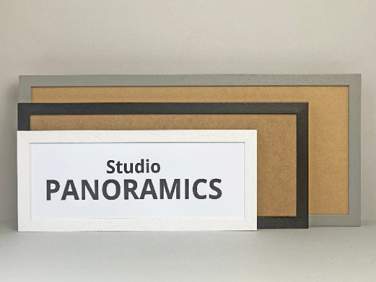 Panoramic Picture Frames - Studio Range - PhotoFramesandMore - Wooden Picture Frames