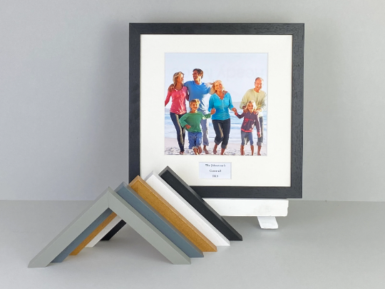 Personalised Caption Frames. 30x30cm Frame with 8x8 inch Photo. Your T ...