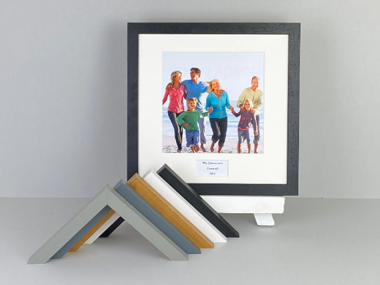 Personalised Caption Frames. 30x30cm Frame with 8x8 inch Photo. Your Text and Photo to treasure a special memory. A Perfect Gift (98) - PhotoFramesandMore - Wooden Picture Frames