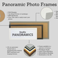 Oak Colour Panoramic Picture Frames - Studio Range - PhotoFramesandMore - Wooden Picture Frames