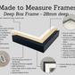 Made To Measure - Box/Craft Frames - 25mm deep - PhotoFramesandMore - Wooden Picture Frames