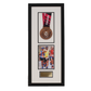 Personalised Medal Frame with Apertures for Medal, 6x4" Portrait Photo and Text. Marathon Display 2026 (Copy)