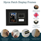 Personalised Hyrox Patch & Photo Display Frame | A4 Frame | Wooden Frame |
