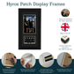 Hyrox Patch & Photo Display Frame | 15x30cm | Wooden Frame |