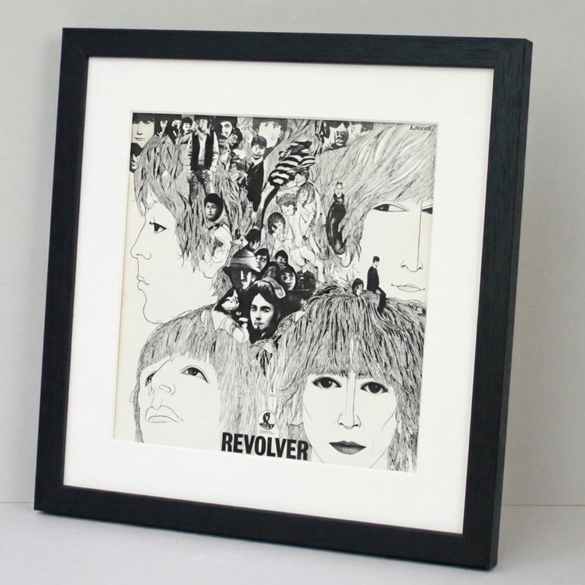 12" Vinyl Record Sleeve Frame | Wooden Album Cover Display | Real Wooden Frame
