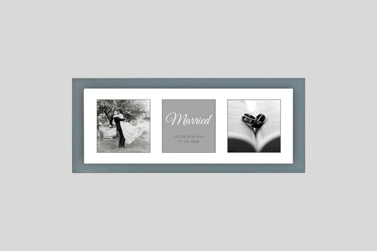 Personalised Engagement / Wedding / Anniversary Frames. - PhotoFramesandMore - Wooden Picture Frames