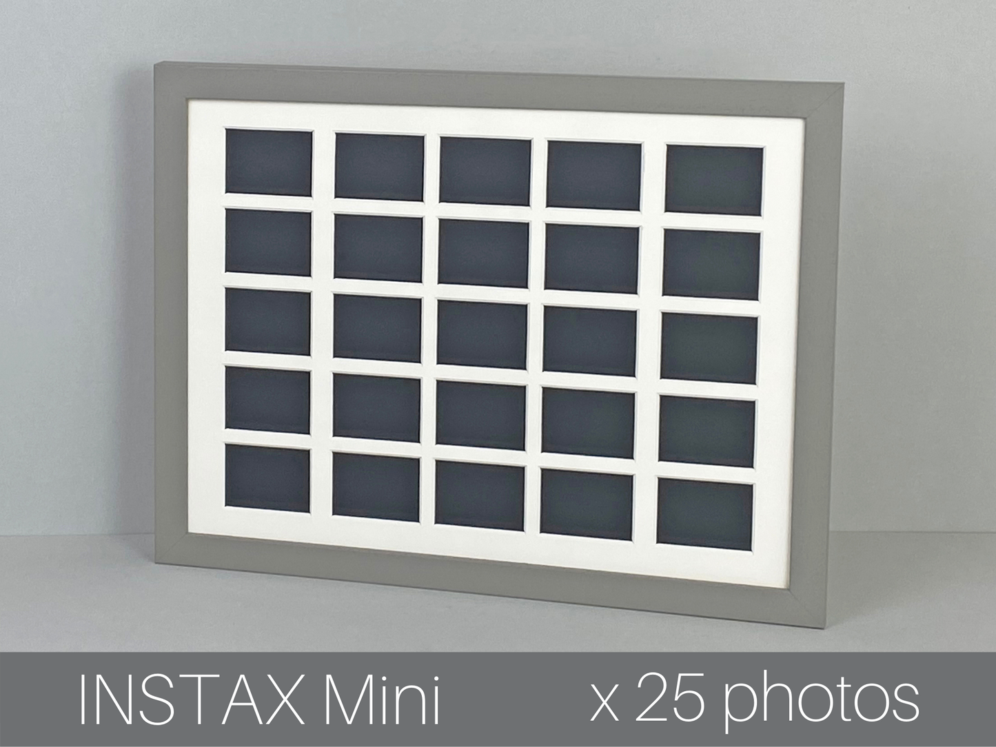 Instax Mini Photo Frame. Holds Twenty Five instax sized Photos. 30x40cm.